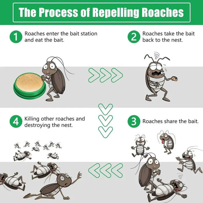 🔥Powerful Cockroach Killer Gel | Buy 1 Get 1 FREE🔥 ( 70% OFF + FREE DELIVERY)