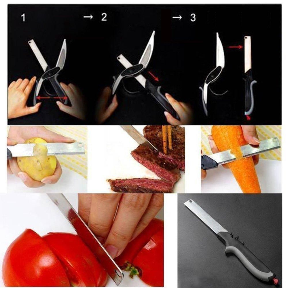 2-in-1 Clever Cutter slicing vegetables (FREE DELIVERY + 60% OFF)