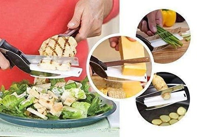 2-in-1 Clever Cutter slicing vegetables (FREE DELIVERY + 60% OFF)