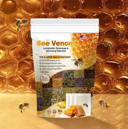 Bee Venom Lymphatic Drainage & Slimming Foot Patches 🌿👣 ( Set of 10 Patches)