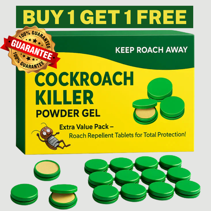 🔥Powerful Cockroach Killer Gel | Buy 1 Get 1 FREE🔥 ( 70% OFF + FREE DELIVERY)
